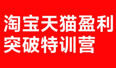 玺承·淘宝天猫盈利突破特训营